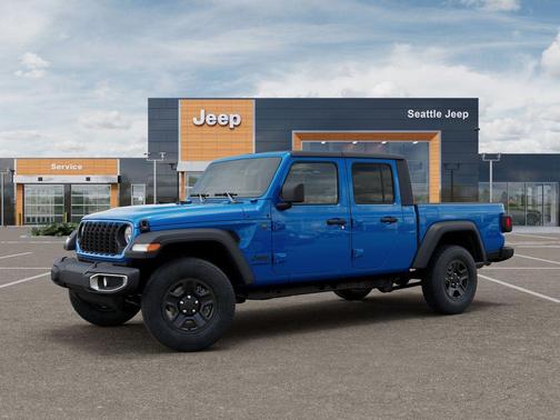 Hydro Blue Pearlcoat 2026 Jeep Gladiator Sport