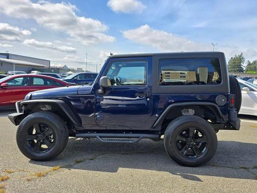 True Blue Pearlcoat 2013 Jeep Wrangler Sport