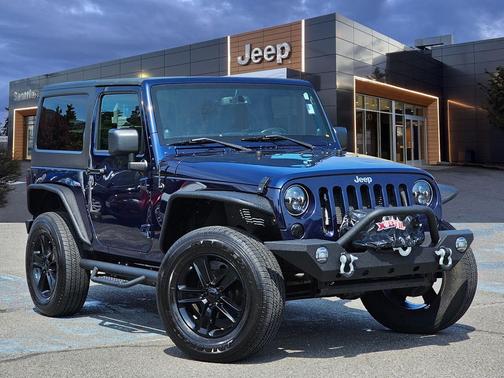 True Blue Pearlcoat 2013 Jeep Wrangler Sport