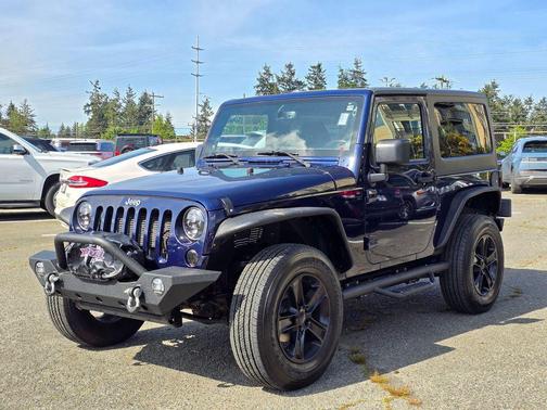 True Blue Pearlcoat 2013 Jeep Wrangler Sport