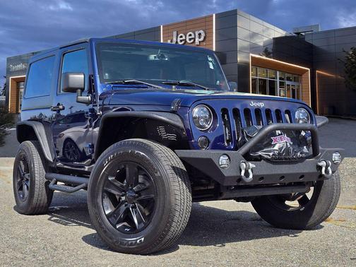 True Blue Pearlcoat 2013 Jeep Wrangler Sport
