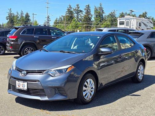 Slate Metallic 2015 Toyota Corolla LE ECO