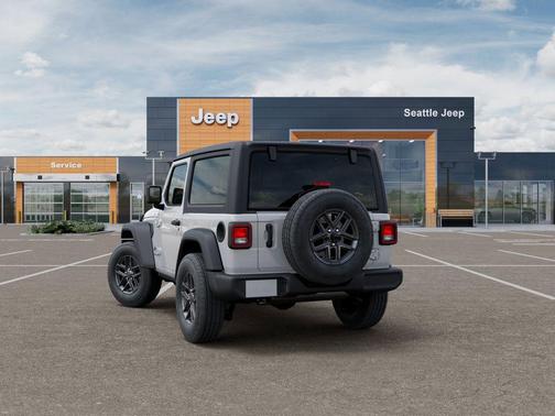 Bright White Clearcoat 2026 Jeep Wrangler Sport S