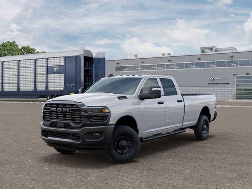 Bright White Clearcoat 2026 RAM 2500 Tradesman Crew Cab 4x4 8' Box