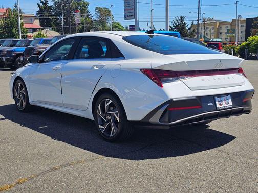 Serenity White 2024 Hyundai ELANTRA SEL