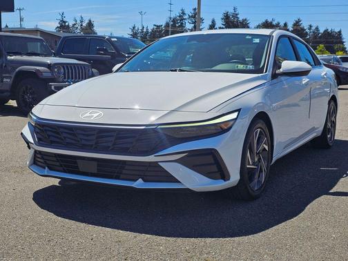 Serenity White 2024 Hyundai ELANTRA SEL