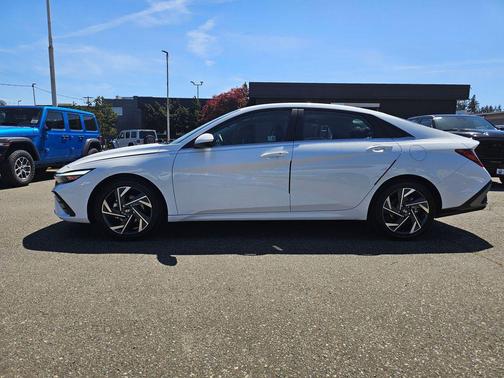 Serenity White 2024 Hyundai ELANTRA SEL
