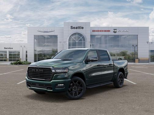 Serrano Green Metallic 2026 RAM 1500 Laramie