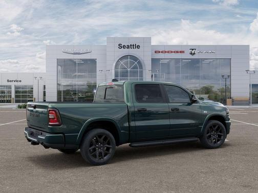 Serrano Green Metallic 2026 RAM 1500 Laramie