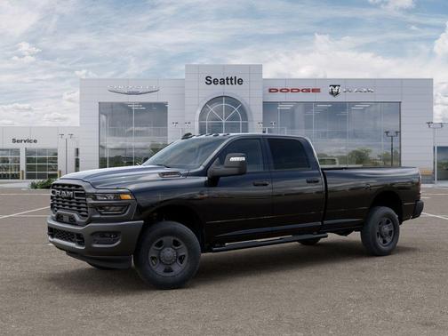 Diamond Black Crystal Pearlcoat 2026 RAM 3500 Tradesman Crew Cab 4x4 8' Box