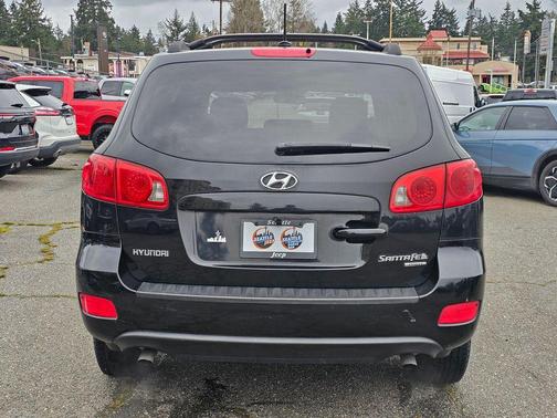 Ebony Black 2009 Hyundai SANTA FE GLS