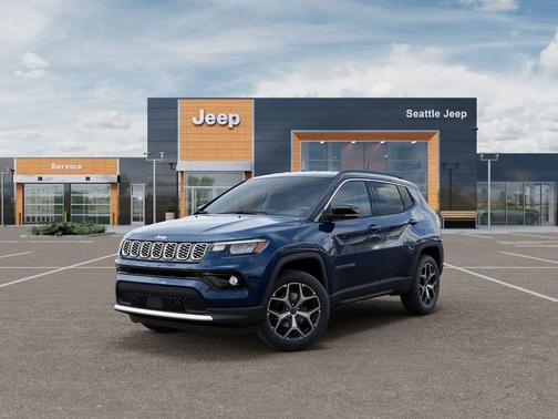 Fathom Blue Pearl Coat 2026 Jeep Compass Limited