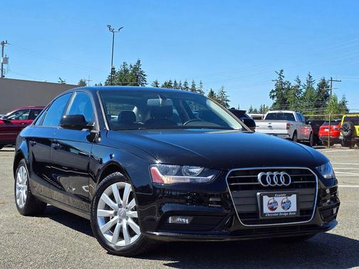 Black 2014 Audi A4 2.0T Premium