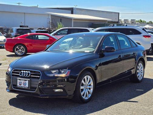 Black 2014 Audi A4 2.0T Premium