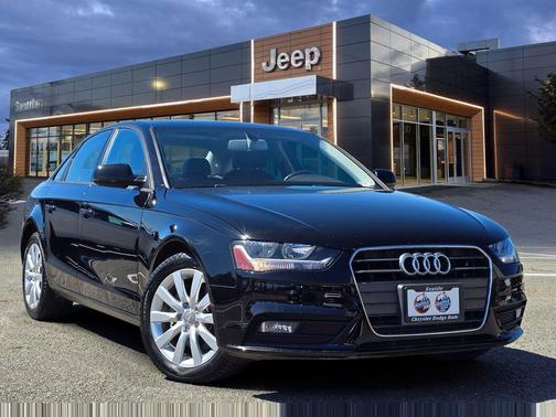 Black 2014 Audi A4 2.0T Premium