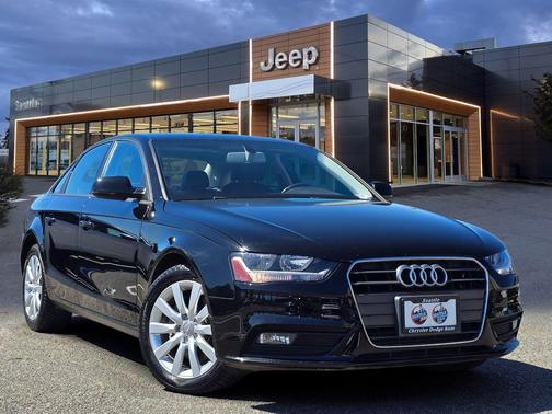 Black 2014 Audi A4 2.0T Premium