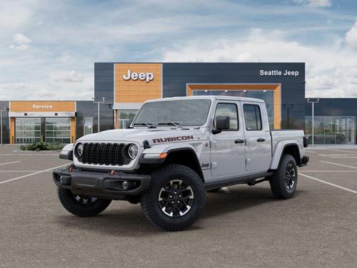 Bright White Clearcoat 2026 Jeep Gladiator Rubicon