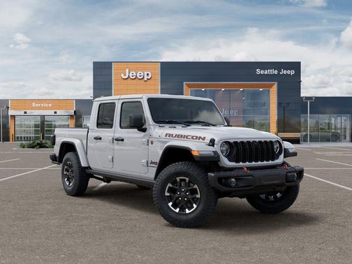 Bright White Clearcoat 2026 Jeep Gladiator Rubicon