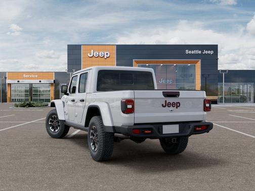 Bright White Clearcoat 2026 Jeep Gladiator Rubicon