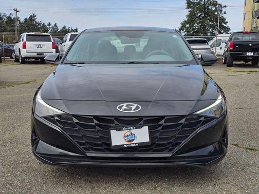 Onyx Black 2023 Hyundai ELANTRA HEV Blue