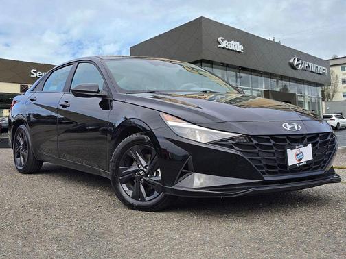 Onyx Black 2023 Hyundai ELANTRA HEV Blue