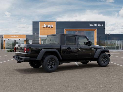 Black Clearcoat 2026 Jeep Gladiator Sport