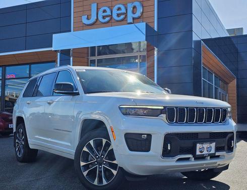 Bright White Clearcoat 2024 Jeep Grand Cherokee L Overland