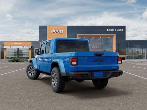 Hydro Blue Pearlcoat 2026 Jeep Gladiator Sahara 4x4