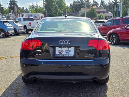 Brilliant Black 2006 Audi A4 2.0T quattro