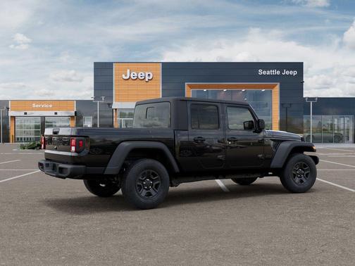 Black Clearcoat 2026 Jeep Gladiator Sport