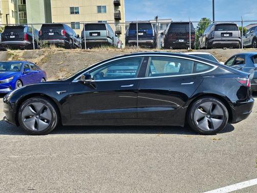 Solid Black 2020 Tesla Model 3 Standard Range