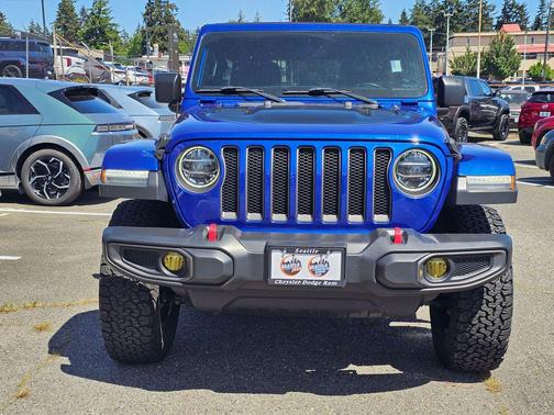Ocean Blue Metallic Clearcoat 2020 Jeep Wrangler Unlimited Rubicon