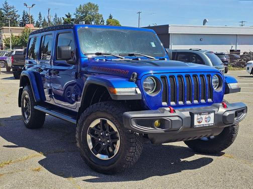Ocean Blue Metallic Clearcoat 2020 Jeep Wrangler Unlimited Rubicon
