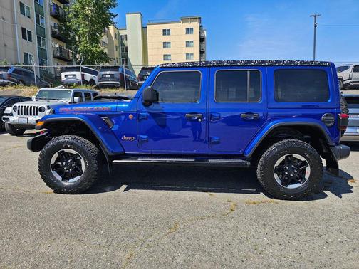Ocean Blue Metallic Clearcoat 2020 Jeep Wrangler Unlimited Rubicon