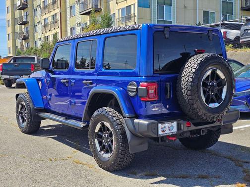 Ocean Blue Metallic Clearcoat 2020 Jeep Wrangler Unlimited Rubicon