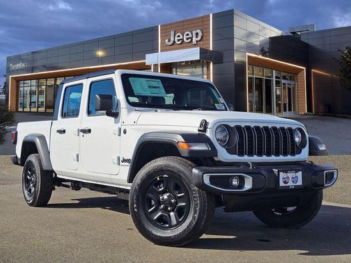 Bright White Clearcoat 2026 Jeep Gladiator Sport