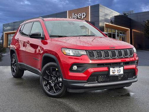 Red Hot Pearlcoat 2026 Jeep Compass Latitude
