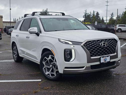 Hyper White 2022 Hyundai PALISADE Calligraphy