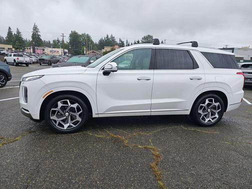 Hyper White 2022 Hyundai PALISADE Calligraphy