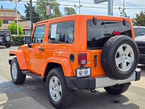 Crush Clearcoat 2012 Jeep Wrangler Sahara