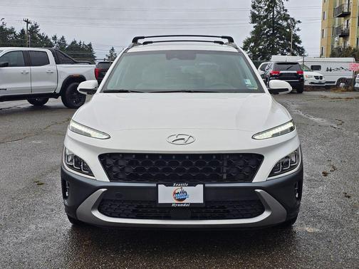 Lunar White 2023 Hyundai KONA Limited