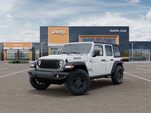 Bright White Clearcoat 2026 Jeep Wrangler Willys