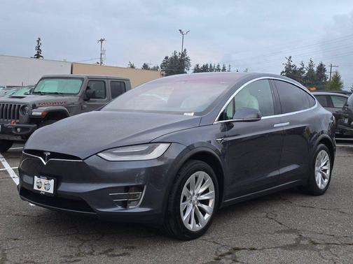 Gray 2020 Tesla Model X Long Range Dual Motor All-Wheel Drive
