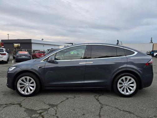 Gray 2020 Tesla Model X Long Range Dual Motor All-Wheel Drive