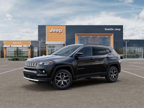 Diamond Black Crystal Pearlcoat 2026 Jeep Compass Limited