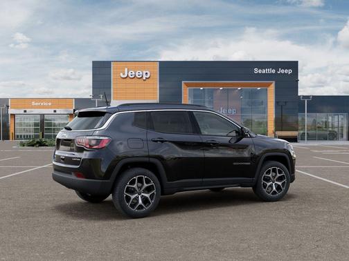Diamond Black Crystal Pearlcoat 2026 Jeep Compass Limited