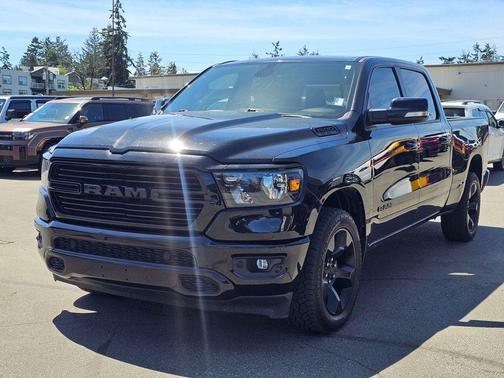 Diamond Black Crystal Pearlcoat 2019 RAM 1500 Big Horn