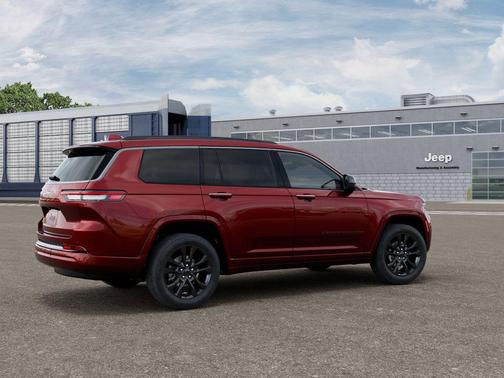 Velvet Red Pearlcoat 2026 Jeep Grand Cherokee L Limited