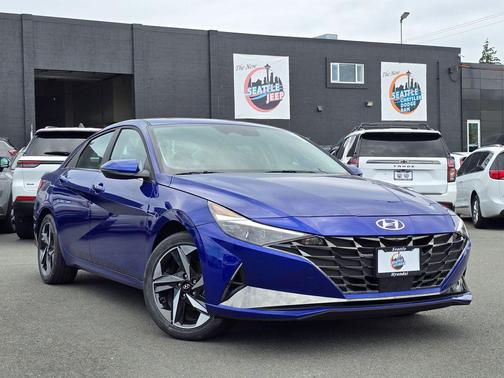 Intense Blue 2023 Hyundai ELANTRA HEV Limited