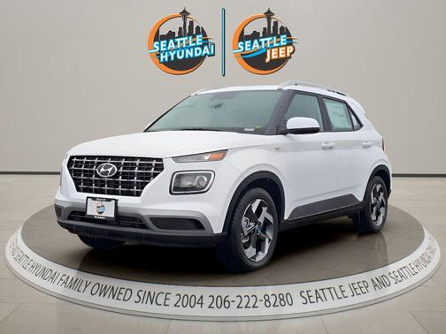 Lunar White 2026 Hyundai VENUE SEL